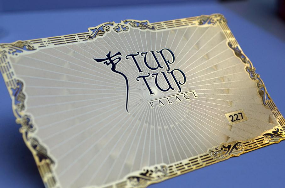 metal loyalty card metal loyalty card