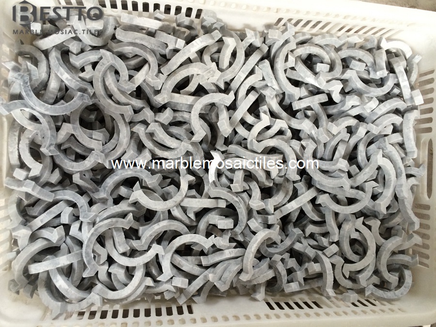 Carrara waterjet Mosaic Carrara waterjet Mosaic