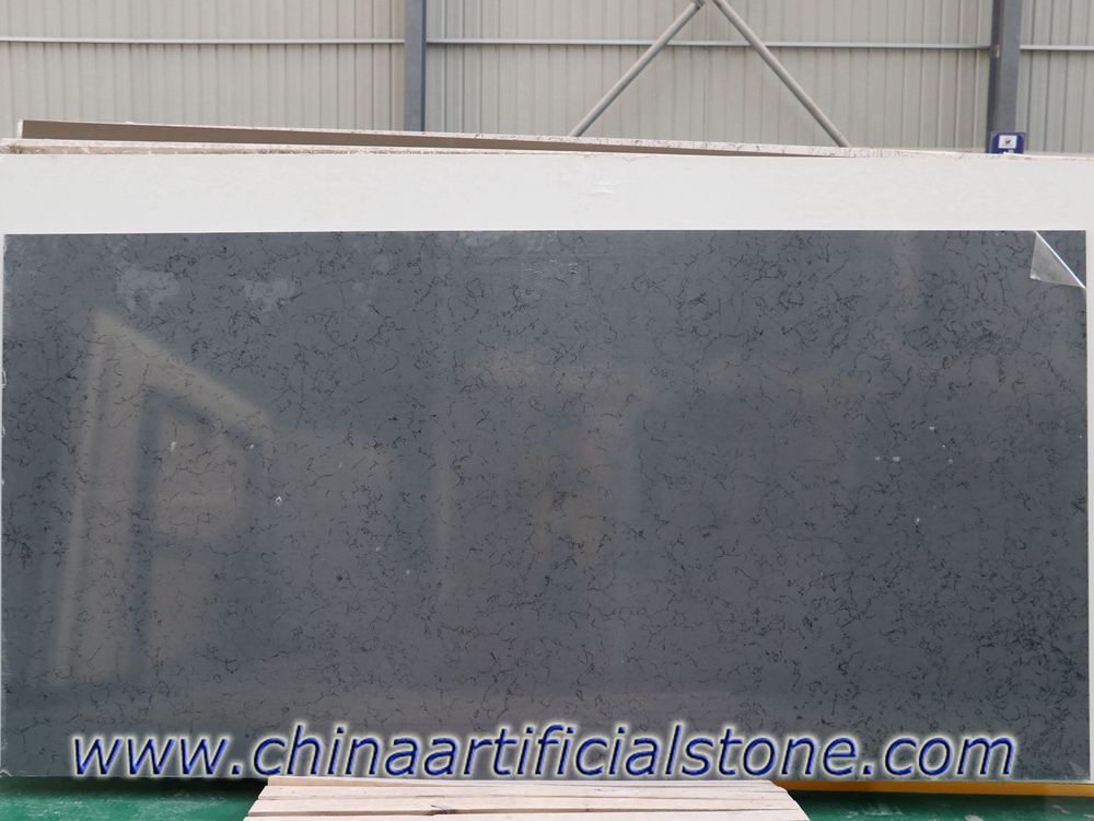 Grey Carrara Quartz Stone Slabs