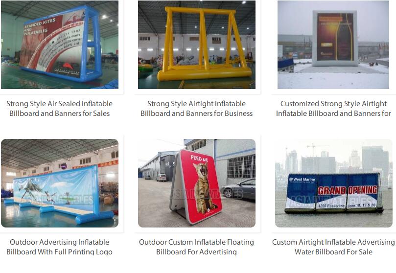 Inflatable billboard advertising Inflatable billboard advertising