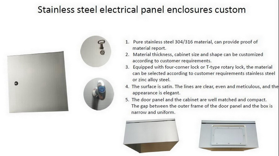 Power Control System IP65 Electrical Panel Enclosure