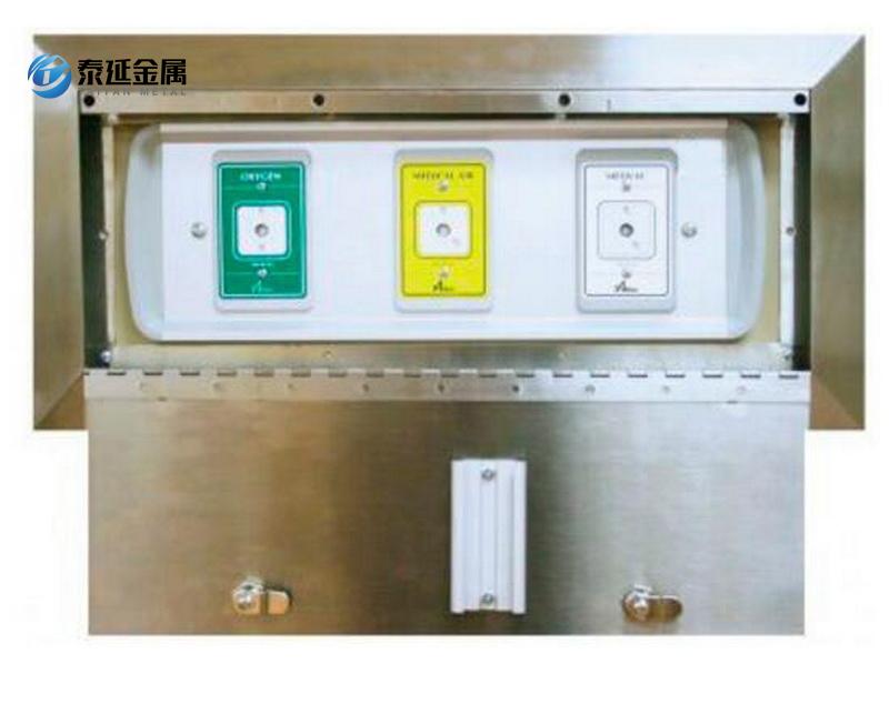 Medical gas headwall SS304 security console box recessed