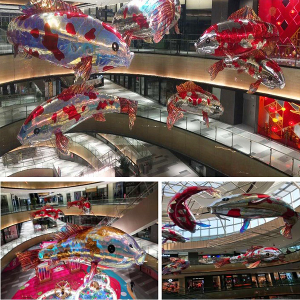 inflatable mirror fish inflatable mirror fish
