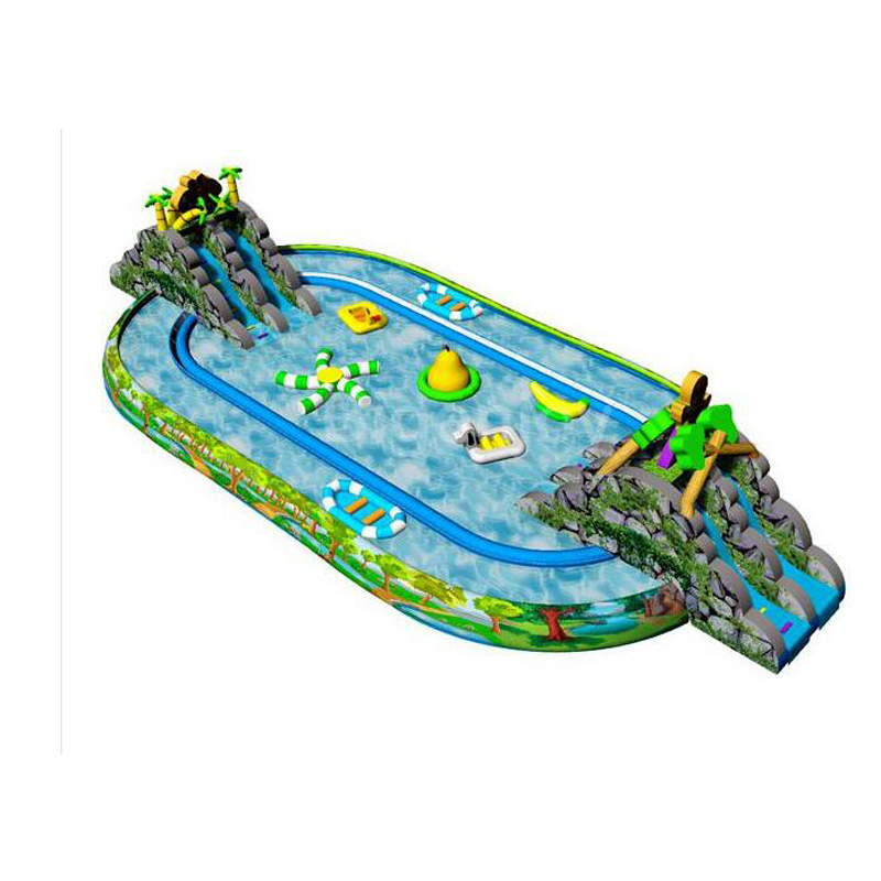 Inflatable ground water park Inflatable ground water park