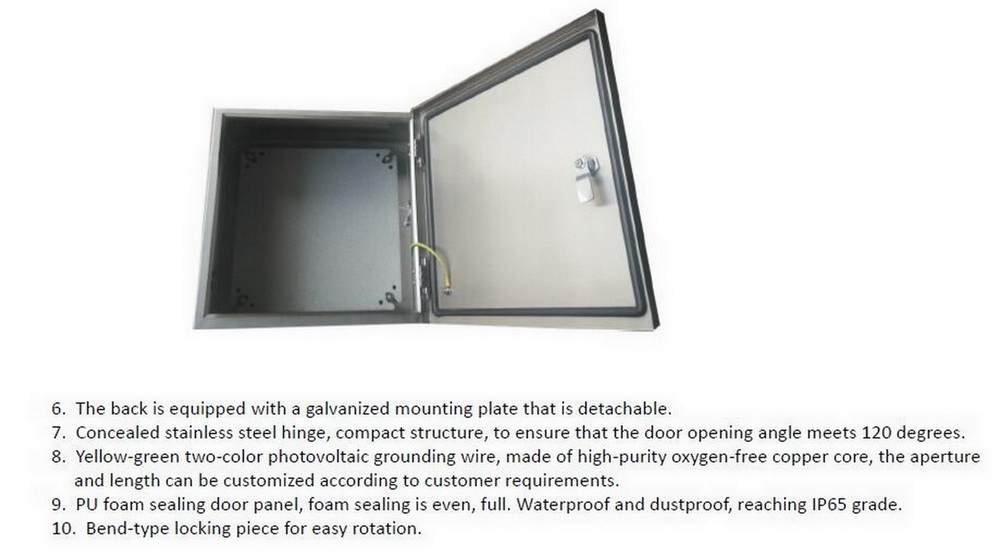 Power Control System IP65 Electrical Panel Enclosure