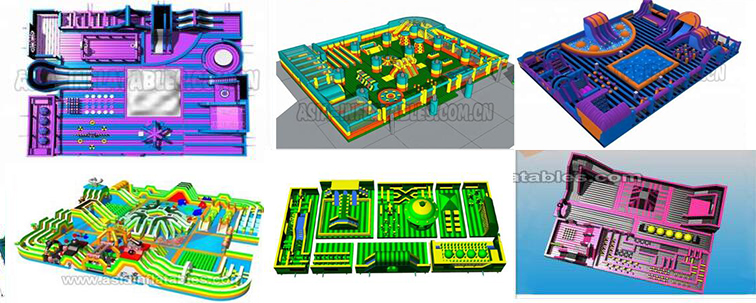 inflatable amusement park inflatable amusement park