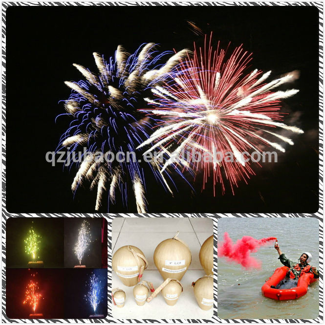 fireworks raw materials