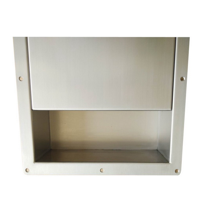 Stainless steel 304 material recessed toilet dispenser Stainless steel 304 material recessed toilet dispenser