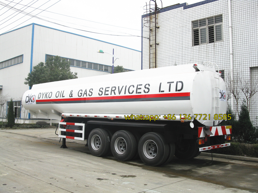 45,000L gasoline transport tank trailer 45,000L gasoline transport tank trailer