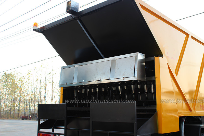 ISUZU FVZ FXZ Synchronous Chip Sealer Truck with 8m3 Aggregate Bin ISUZU FVZ FXZ Synchronous Chip Sealer Truck with 8m3 Aggregate Bin