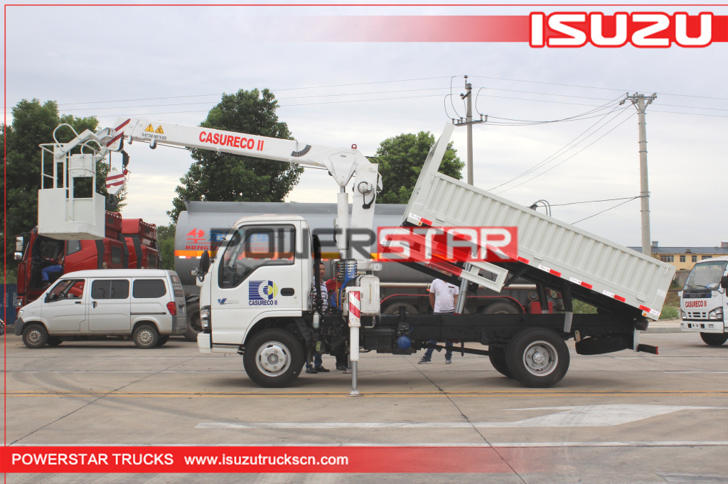 Japan ISUZU Manlifter truck basket crane vehicle for sale Japan ISUZU Manlifter truck basket crane vehicle for sale