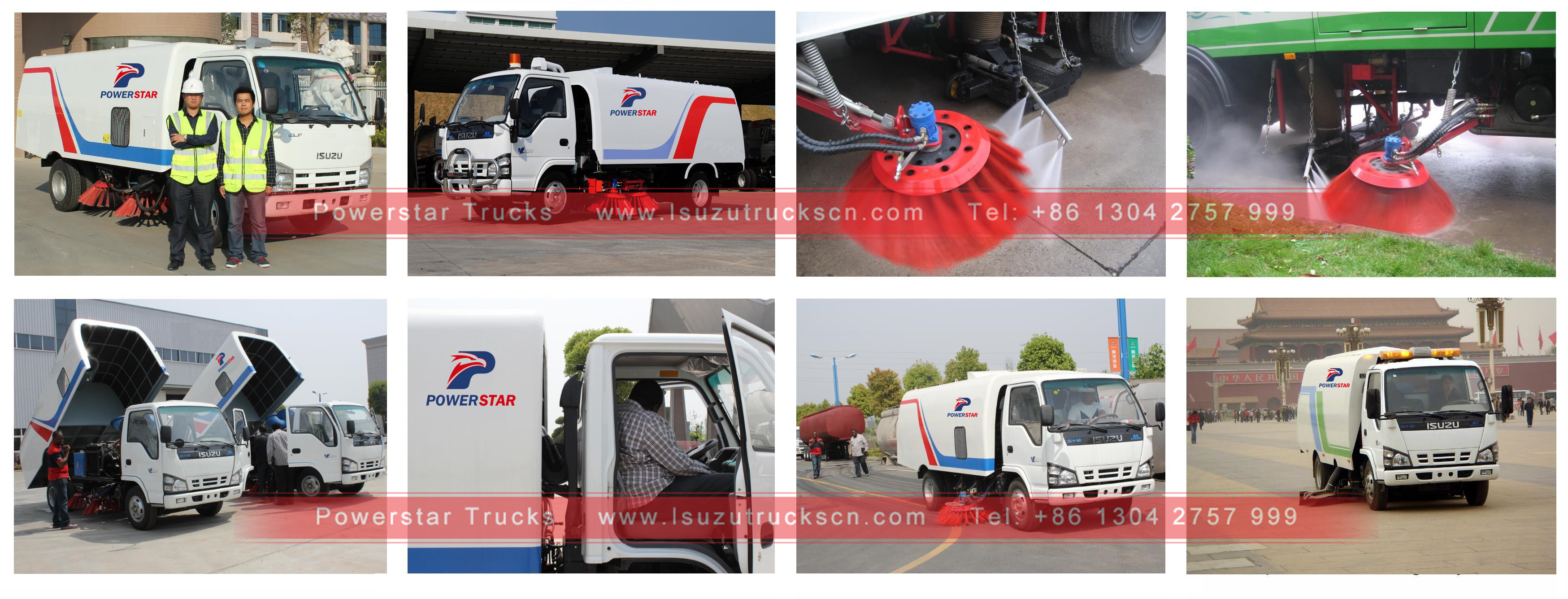 inspection and training for Industrial Road sweeper Isuzu inspection and training for Industrial Road sweeper Isuzu