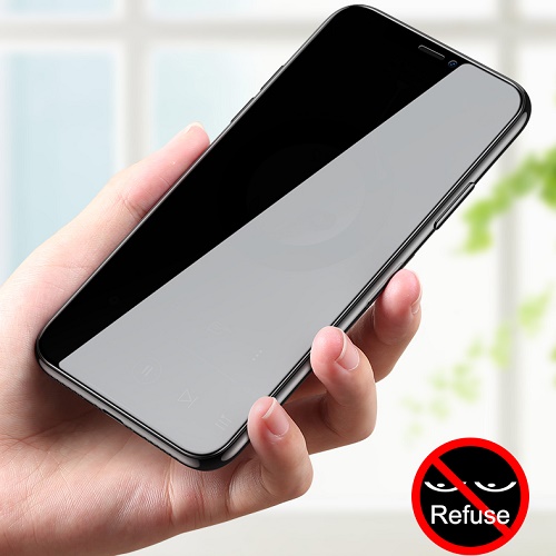 Anti-spy full glue privacy glass screen protector Anti-spy full glue privacy glass screen protector