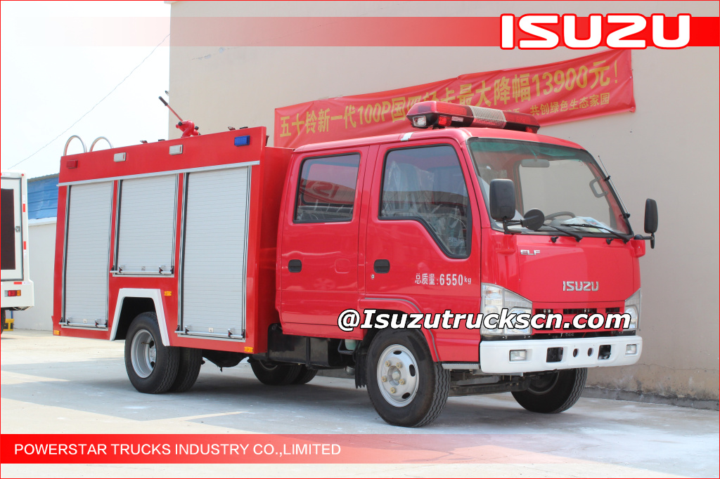 2000L New ISUZU ELF FIRE ENGINE truck FIRE Vehicle