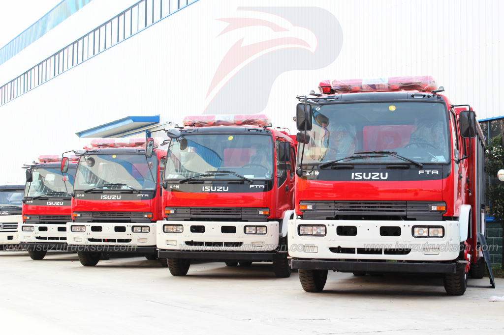 ISUZU FTR foam fire fighting vehicle/fire engine truck