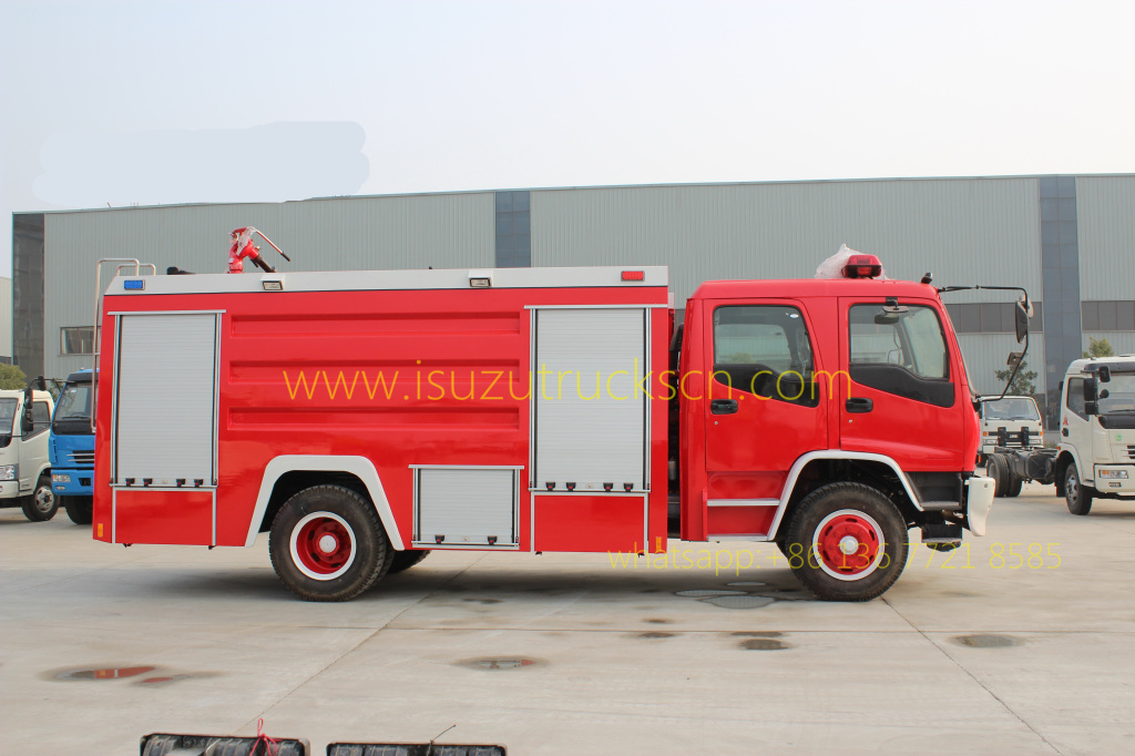 Water Foam Fire truck Isuzu Fire vehicle Manufacturer supplier Water Foam Fire truck Isuzu Fire vehicle Manufacturer supplier