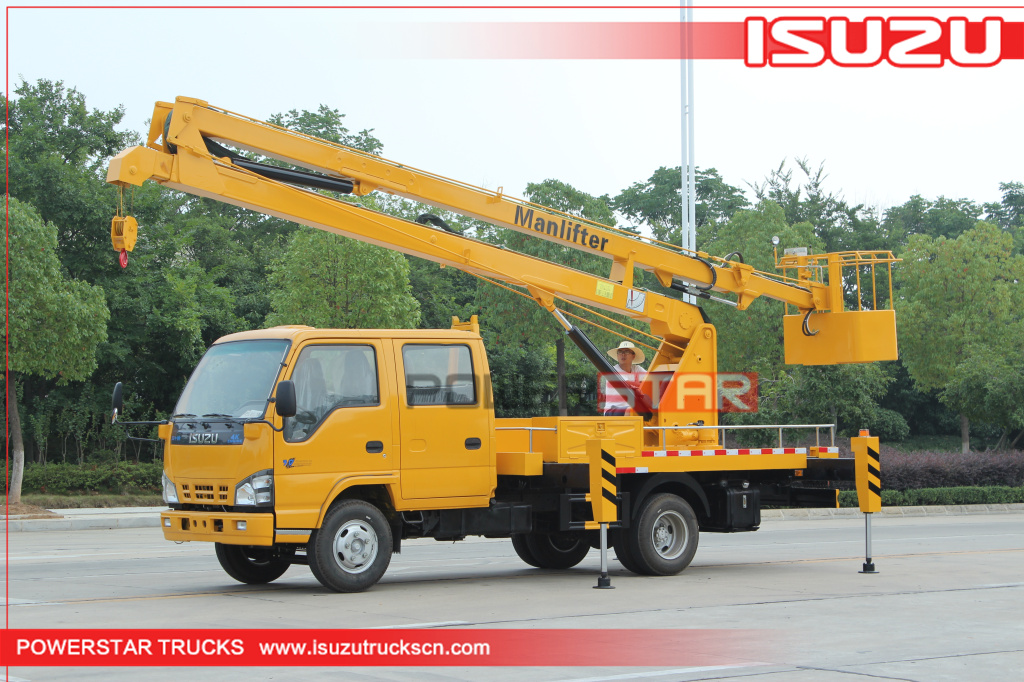 16m~18m Boom Lift Truck Isuzu Manlifter for sale 16m~18m Boom Lift Truck Isuzu Manlifter for sale