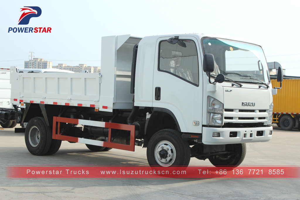 ISUZU Brand new NPR/ELF/700P 4x4 all wheeler drive dump tipper trucks