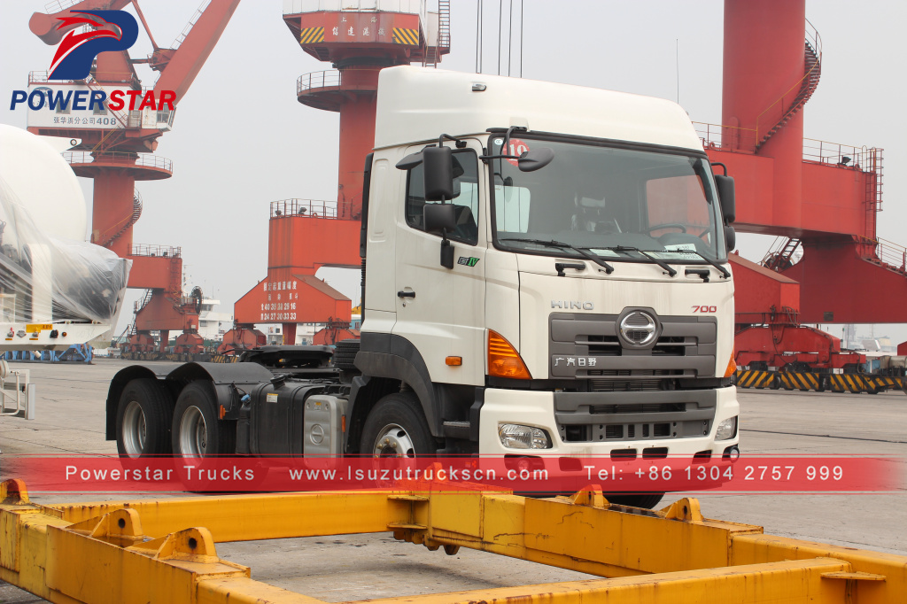 GAC HINO tractor truck Hino 700 prime mover with 380hp power GAC HINO tractor truck Hino 700 prime mover with 380hp power