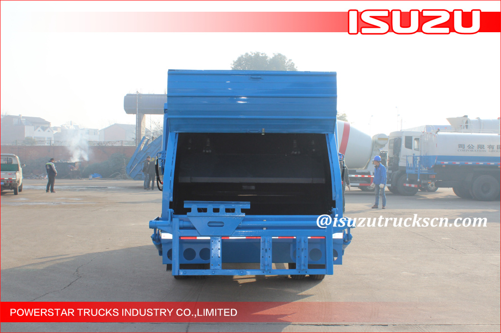 3cbm-5cbm ISUZU NKR Truck Garbage Compactor Supplier 3cbm-5cbm ISUZU NKR Truck Garbage Compactor Supplier