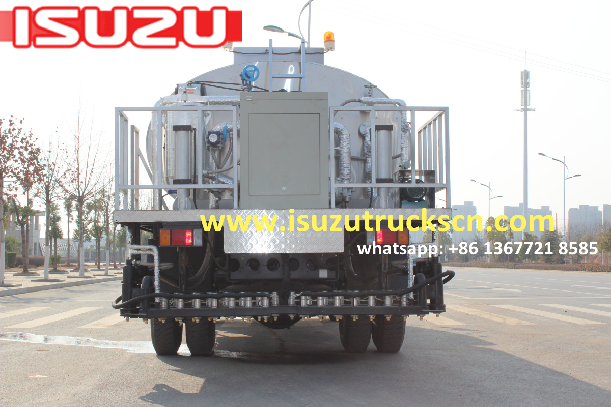 10000L Myanmar Japanese ISUZU FTR Automatic Bitumen Transportation Tank/Asphalt Transportation Tank Truck 10000L Myanmar Japanese ISUZU FTR Automatic Bitumen Transportation Tank/Asphalt Transportation Tank Truck