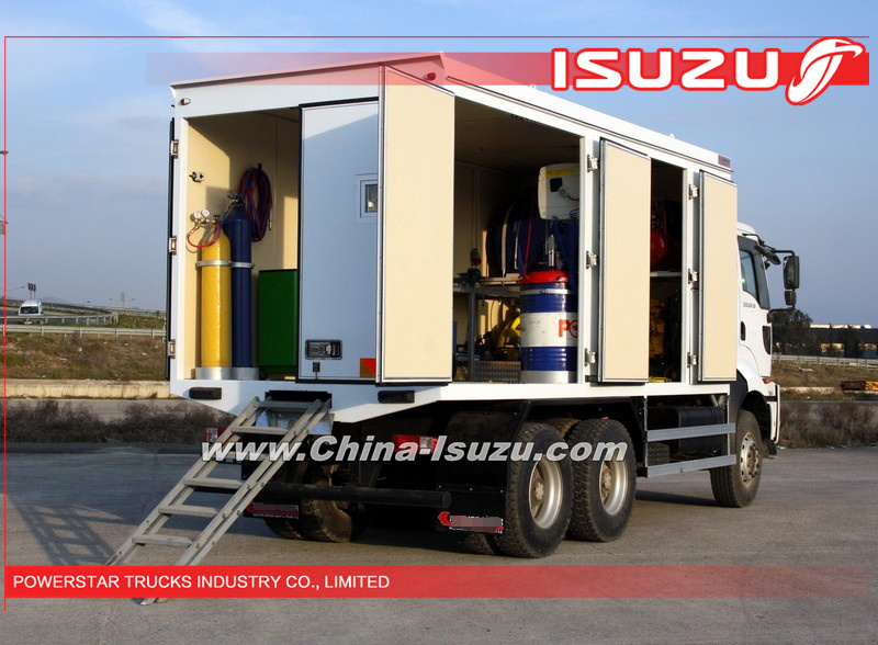 Manufacturer of Isuzu Mobile Workshops & Wagon Trucks 6x6 Manufacturer of Isuzu Mobile Workshops & Wagon Trucks 6x6