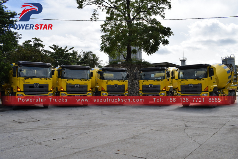 New HINO Chassis 8m3 concrete mixer truck for sale New HINO Chassis 8m3 concrete mixer truck for sale