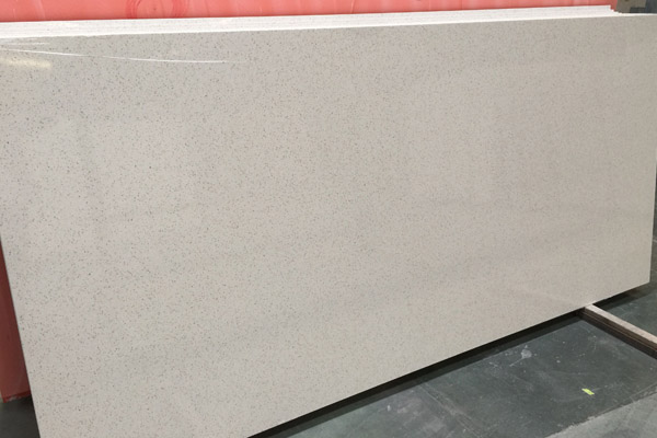 diamond white quartz slab 