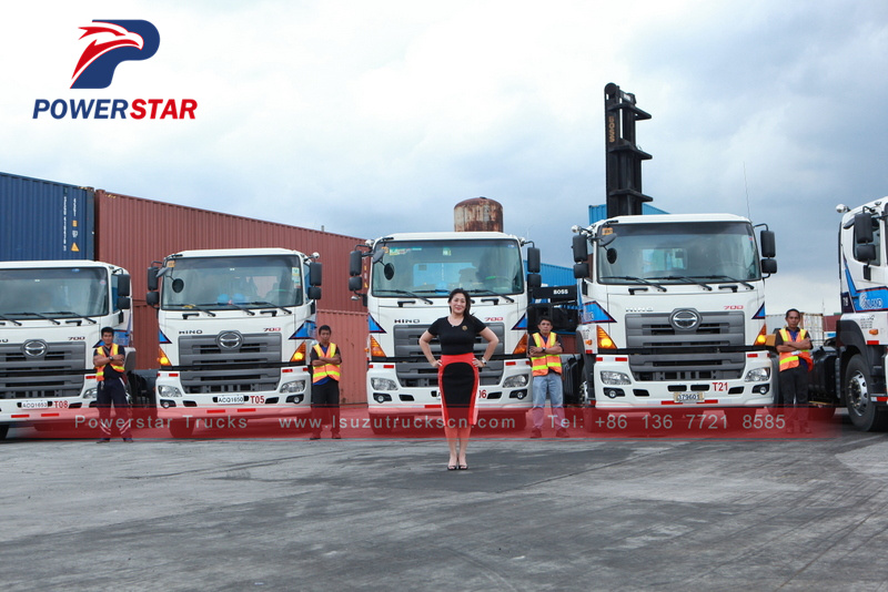 Japan Prime Mover HINO700 Heavy Tractor Trucks export Case Philippines Japan Prime Mover HINO700 Heavy Tractor Trucks export Case Philippines