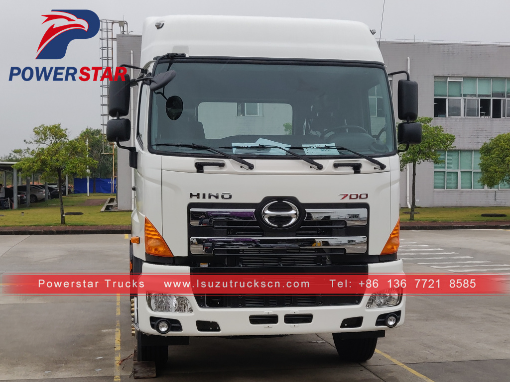 Myanmar market Japan HINO700 6x4 trailer haulage tractor truck for sale Myanmar market Japan HINO700 6x4 trailer haulage tractor truck for sale