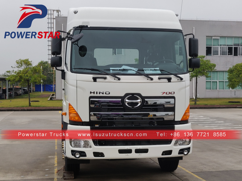 Myanmar market Japan HINO700 6x4 trailer haulage tractor truck for sale