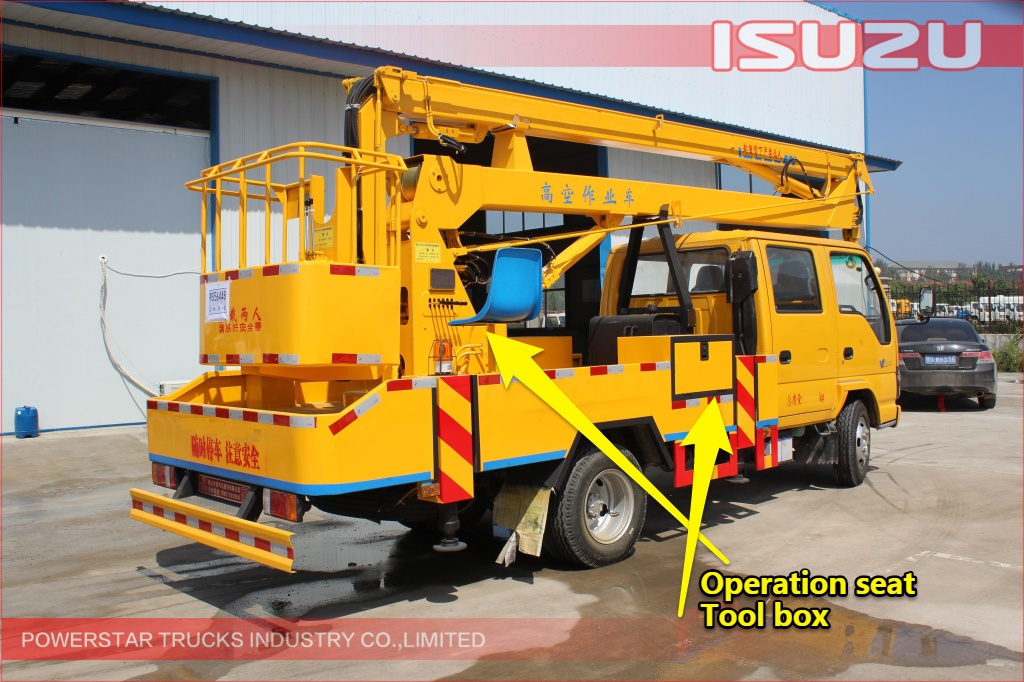 16m quality Isuzu Hydraulic Working Platform Vehicle 16m quality Isuzu Hydraulic Working Platform Vehicle