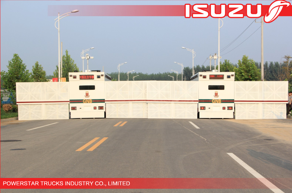 Japanese Isuzu Police Workshop Truck with guard for Emergency supplier Japanese Isuzu Police Workshop Truck with guard for Emergency supplier