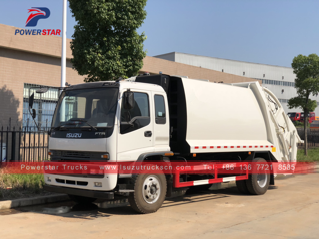 ISUZU FTR 10CBM garbage compactor truck ISUZU FTR 10CBM garbage compactor truck