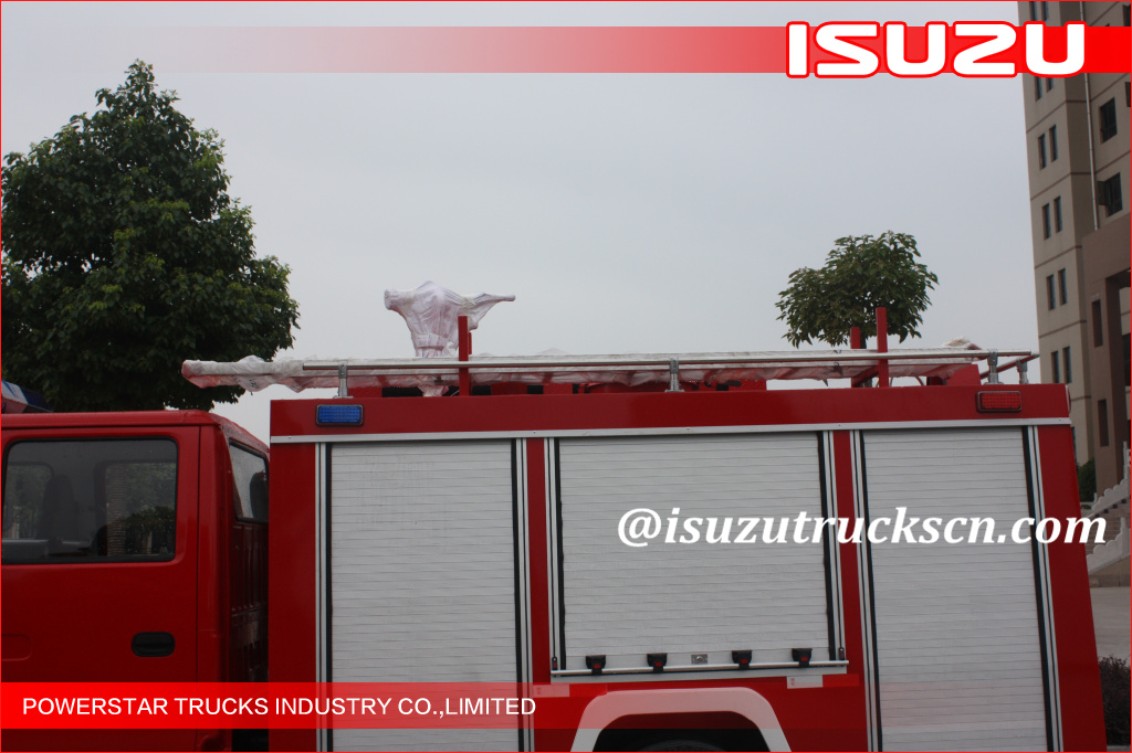 Isuzu NKR77 Fire Rescue Vehicle Delivery to Philippines