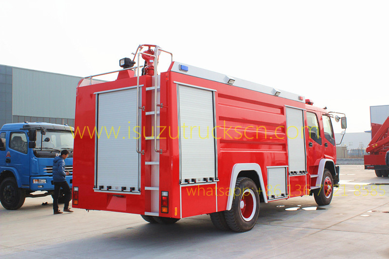 Water Foam Fire truck Isuzu Fire vehicle Manufacturer supplier Water Foam Fire truck Isuzu Fire vehicle Manufacturer supplier