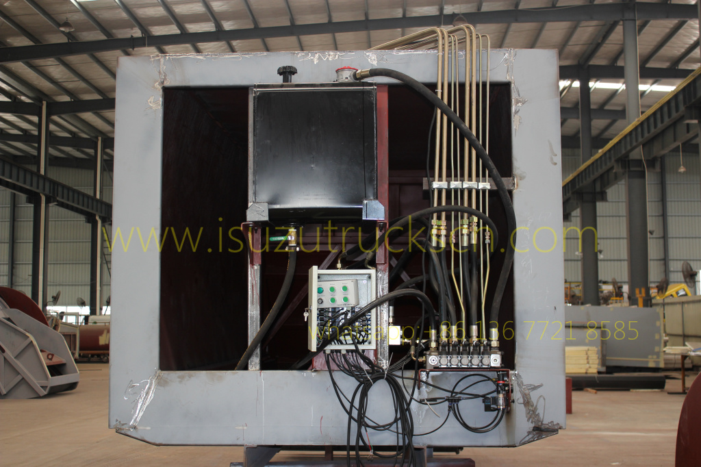 Customer made up structure of Garbage Compactor Truck Body Kit specification and photo Customer made up structure of Garbage Compactor Truck Body Kit specification and photo