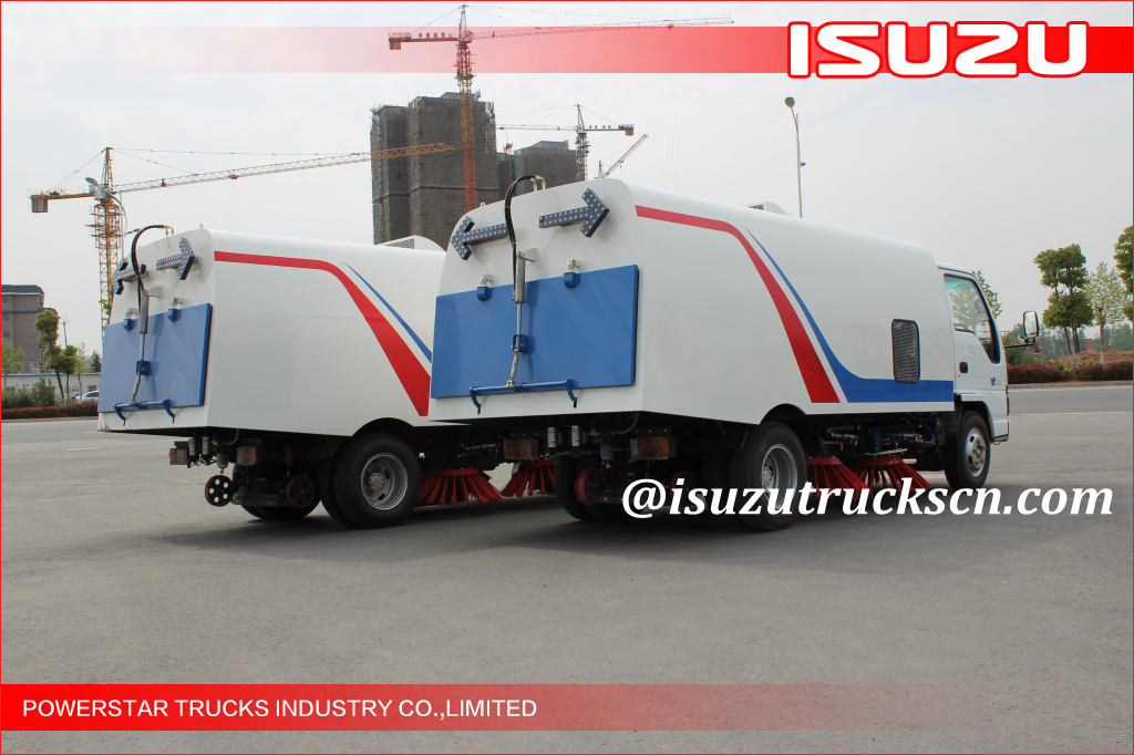 5cbm Isuzu Street Sweeping Garbage Truck city cleaner 5cbm Isuzu Street Sweeping Garbage Truck city cleaner