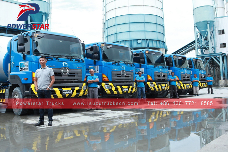 Japan new 8-10cbm ready mix hino concrete mixer truck hire Japan new 8-10cbm ready mix hino concrete mixer truck hire