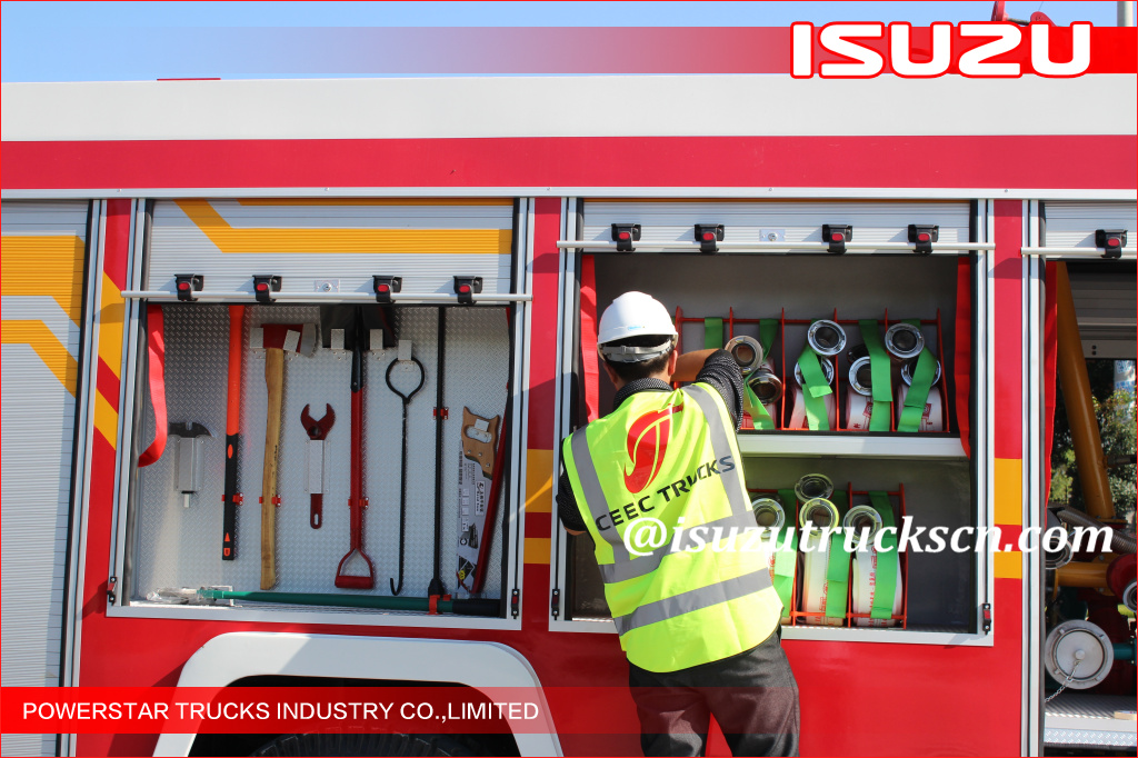 4x2 5000L Single cabin Water Foam Fire Truck Isuzu 4x2 5000L Single cabin Water Foam Fire Truck Isuzu