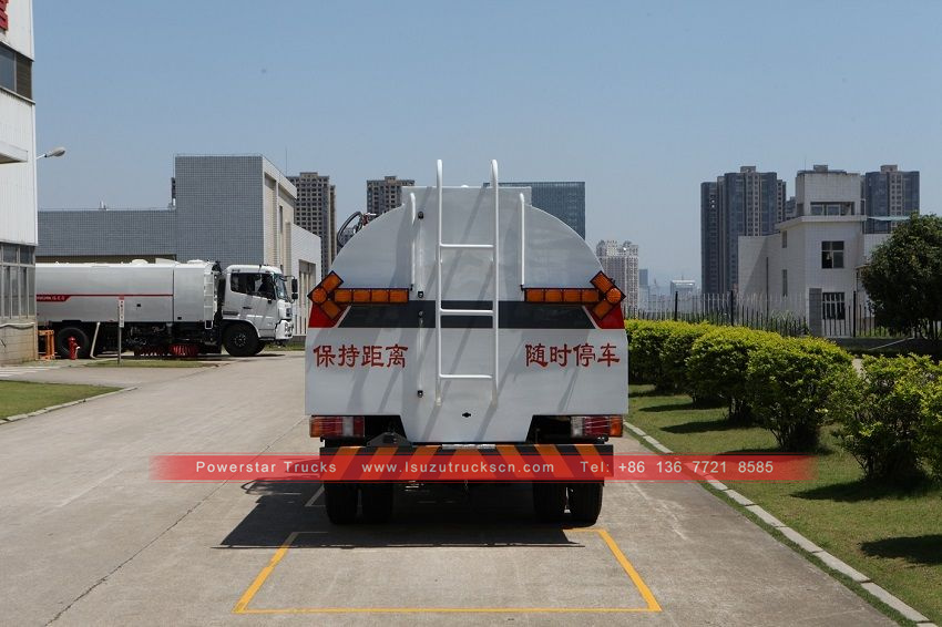 ISUZU Guardrail cleaning vehicle fence cleaning truck ISUZU Guardrail cleaning vehicle fence cleaning truck