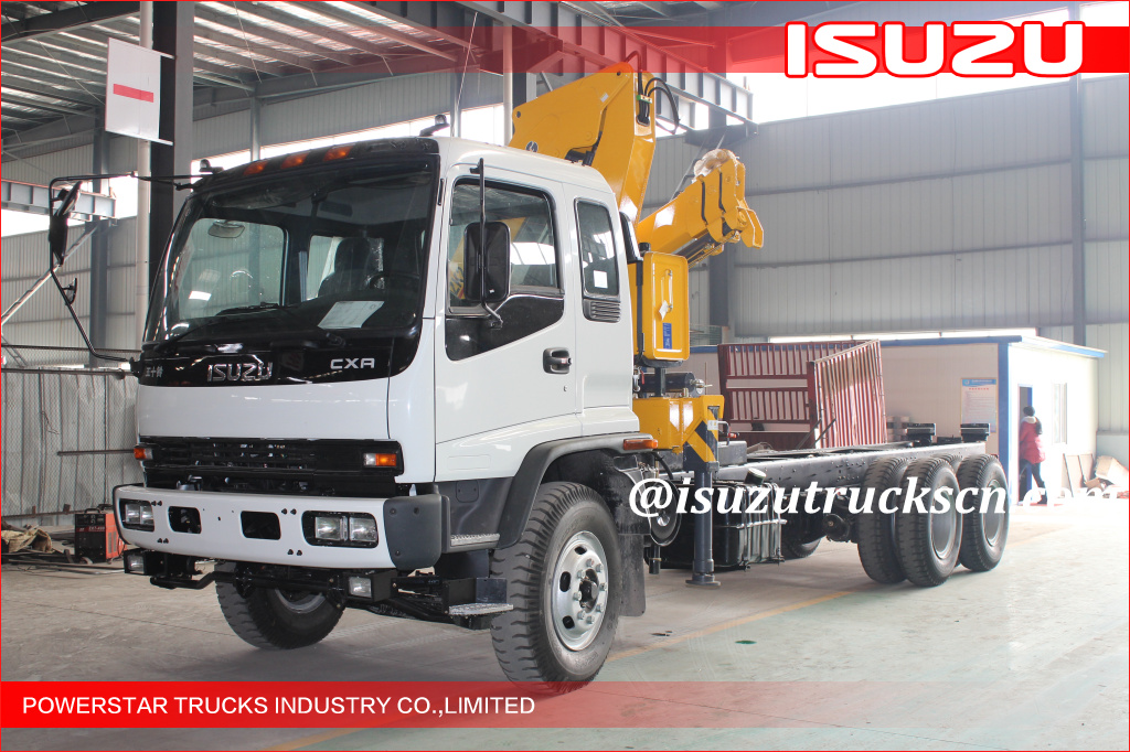 10 wheels Heavy Duty Isuzu Knuckle Boom Truck Crane, ISUZU Crane trucks 10 wheels Heavy Duty Isuzu Knuckle Boom Truck Crane, ISUZU Crane trucks
