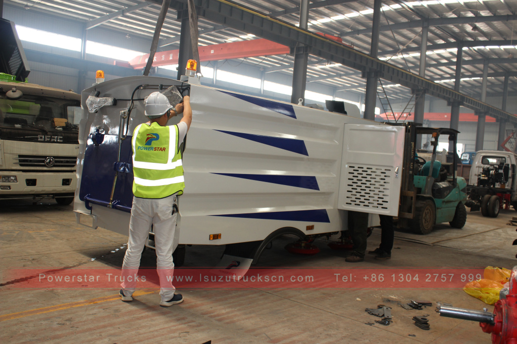 Sweeper kit for road sweeper trucks Sweeper kit for road sweeper trucks
