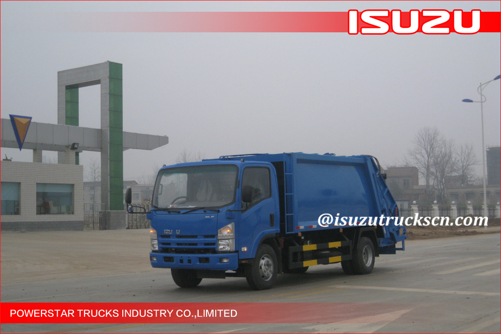 5Tons Isuzu Garage Truck for waste transportation