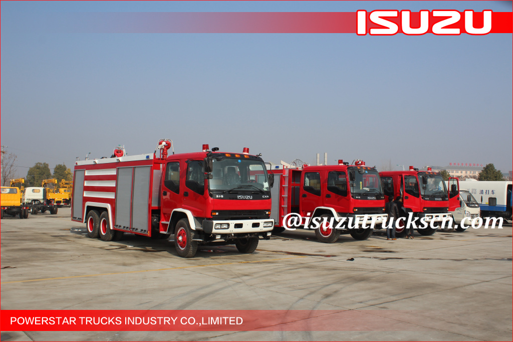6*4 12000L Fire Truck Isuzu water foam Fire Vehicle supplier 6*4 12000L Fire Truck Isuzu water foam Fire Vehicle supplier