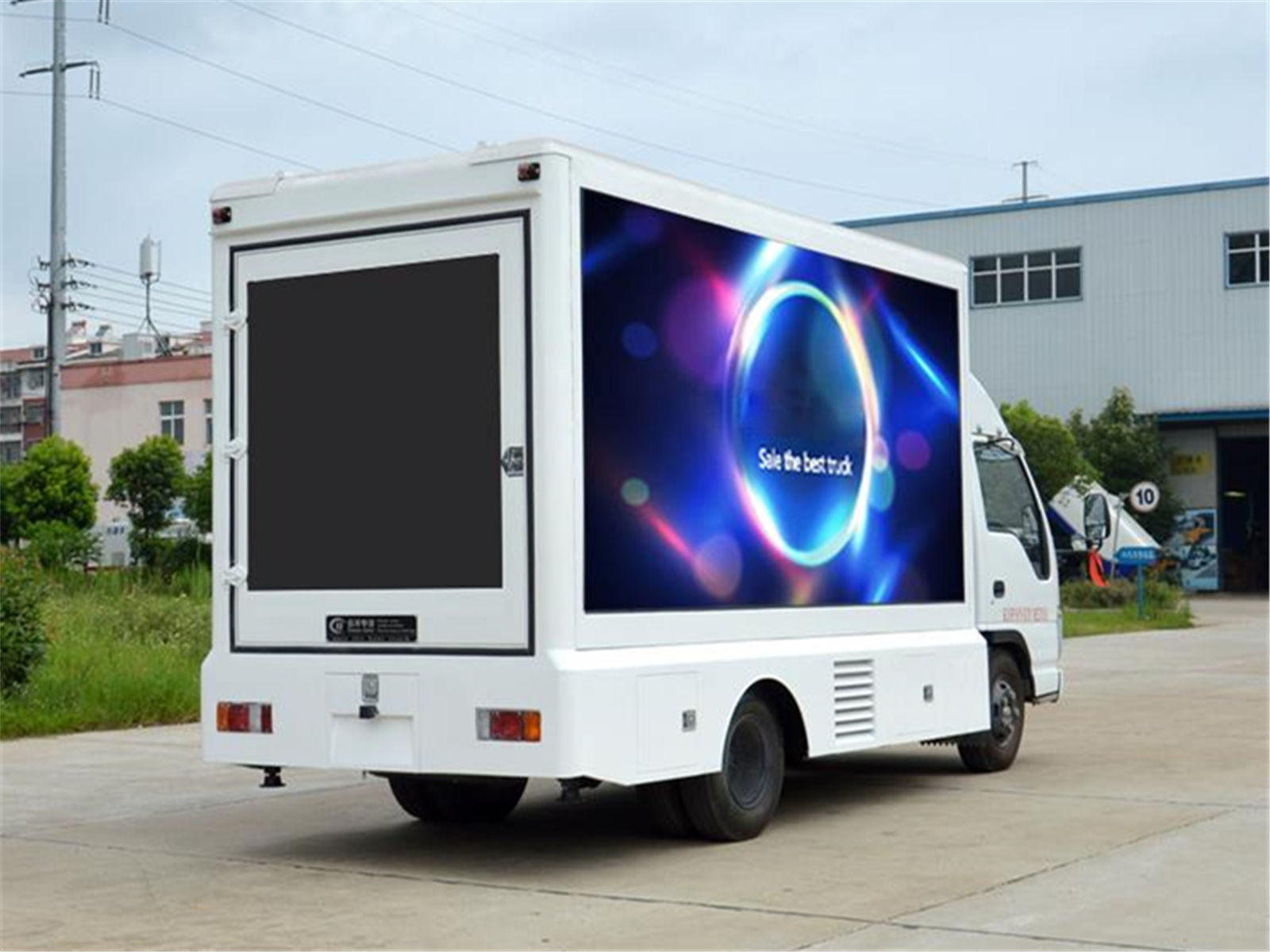 ISUZU 4x2 outdoor LED panel Advertising Display Truck ISUZU 4x2 outdoor LED panel Advertising Display Truck
