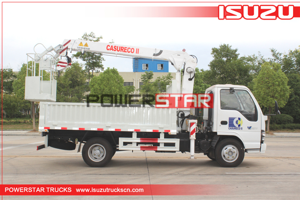 Japan ISUZU Manlifter truck basket crane vehicle for sale Japan ISUZU Manlifter truck basket crane vehicle for sale
