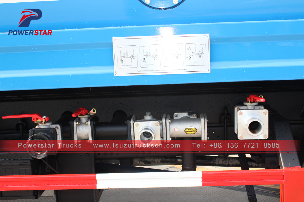 Philippines 5cbm Isuzu green water spray tanker truck for sale Philippines 5cbm Isuzu green water spray tanker truck for sale