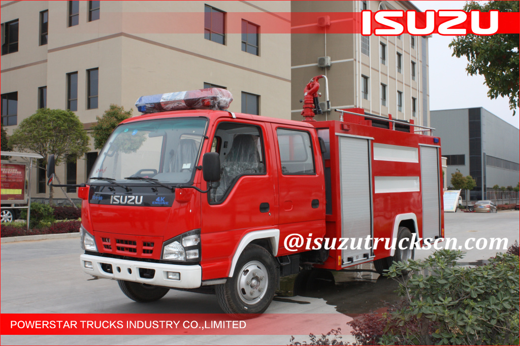 Isuzu NKR77 Fire Rescue Vehicle Delivery to Philippines Isuzu NKR77 Fire Rescue Vehicle Delivery to Philippines