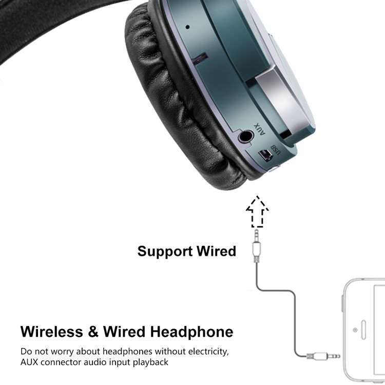 Bluetooth Headphones Over Ear With Microphone Bluetooth Headphones Over Ear With Microphone
